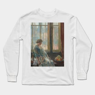 The New York Window by Childe Hassam Long Sleeve T-Shirt